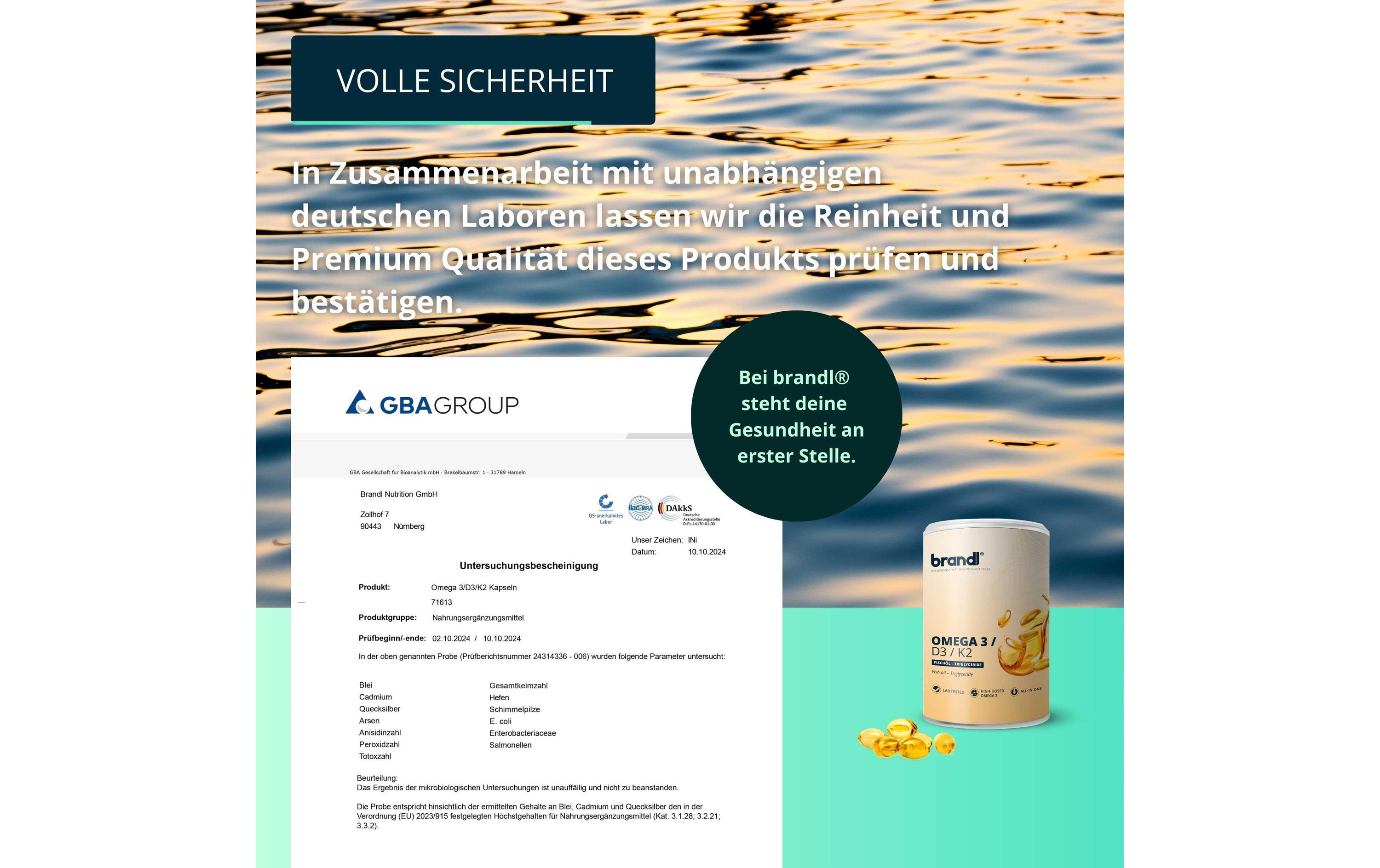 Kapseln Omega 3/D3/K2 100 gKapseln
