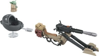 Star Wars Mission Fleet Figur The Mandalorian Child Speeder