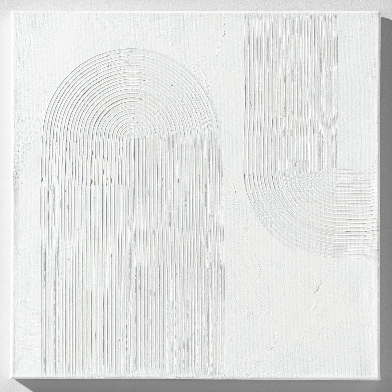 casaNOVA Wandgemälde Bild STRUKTUR III 60 x 60 cm