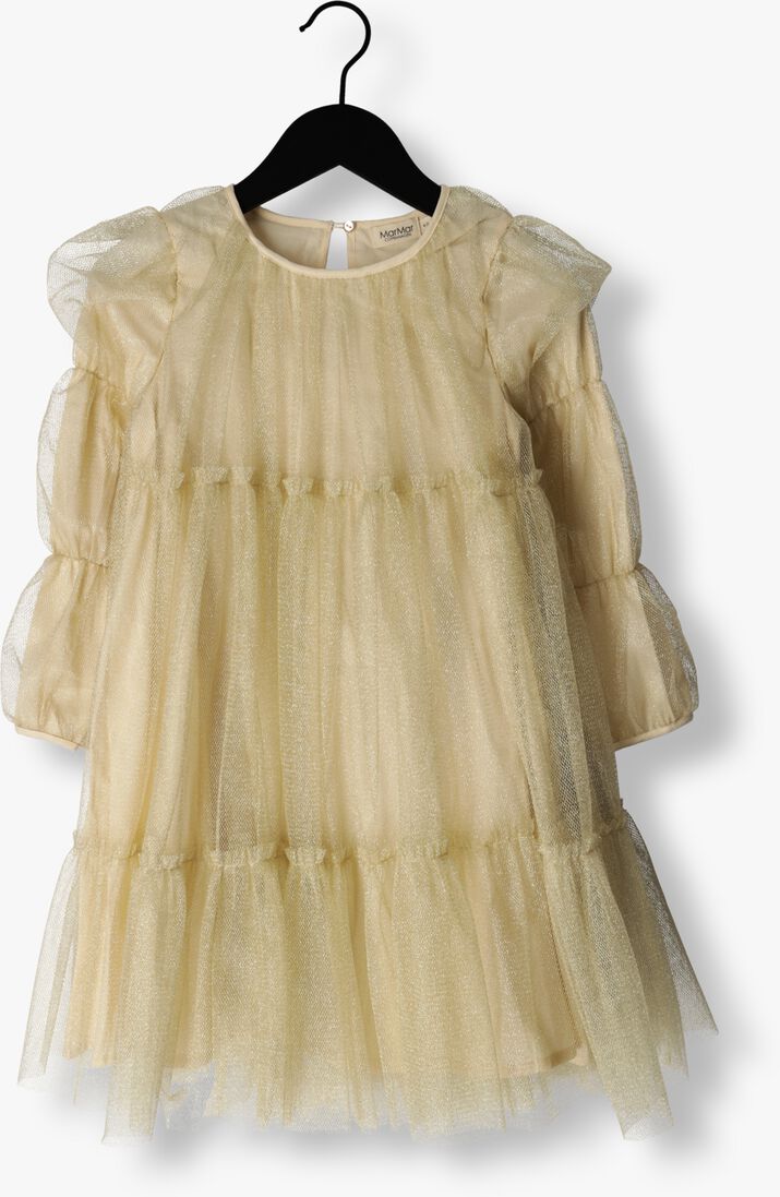 MARMAR COPENHAGEN gouden marmar copenhagen midi jurk drew ballerina