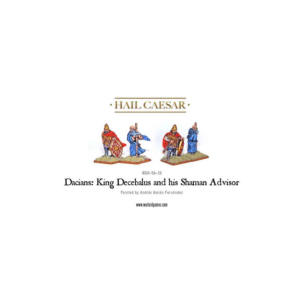Hail Caesar - Dacians: King Decebalus and his Shaman Advisor