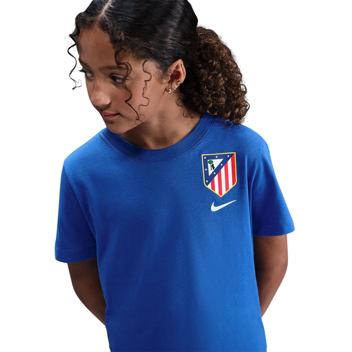 T-Shirt Nike Atlético de Madrid Fanswear 2025-2026 Criança