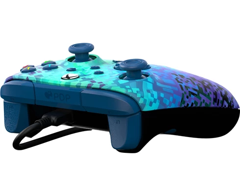PDP Rematch Wired Controller - Glitch Green