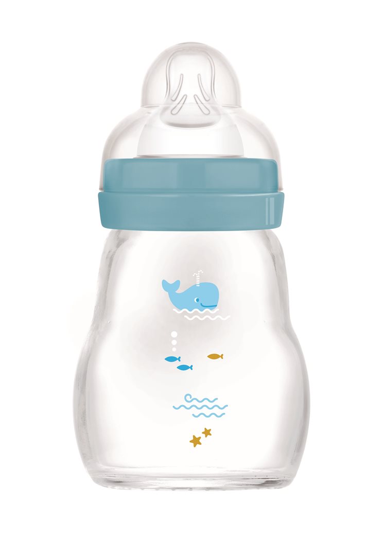 MAM Feel Good Glasflasche 170ml 0  Monate 1 Stk