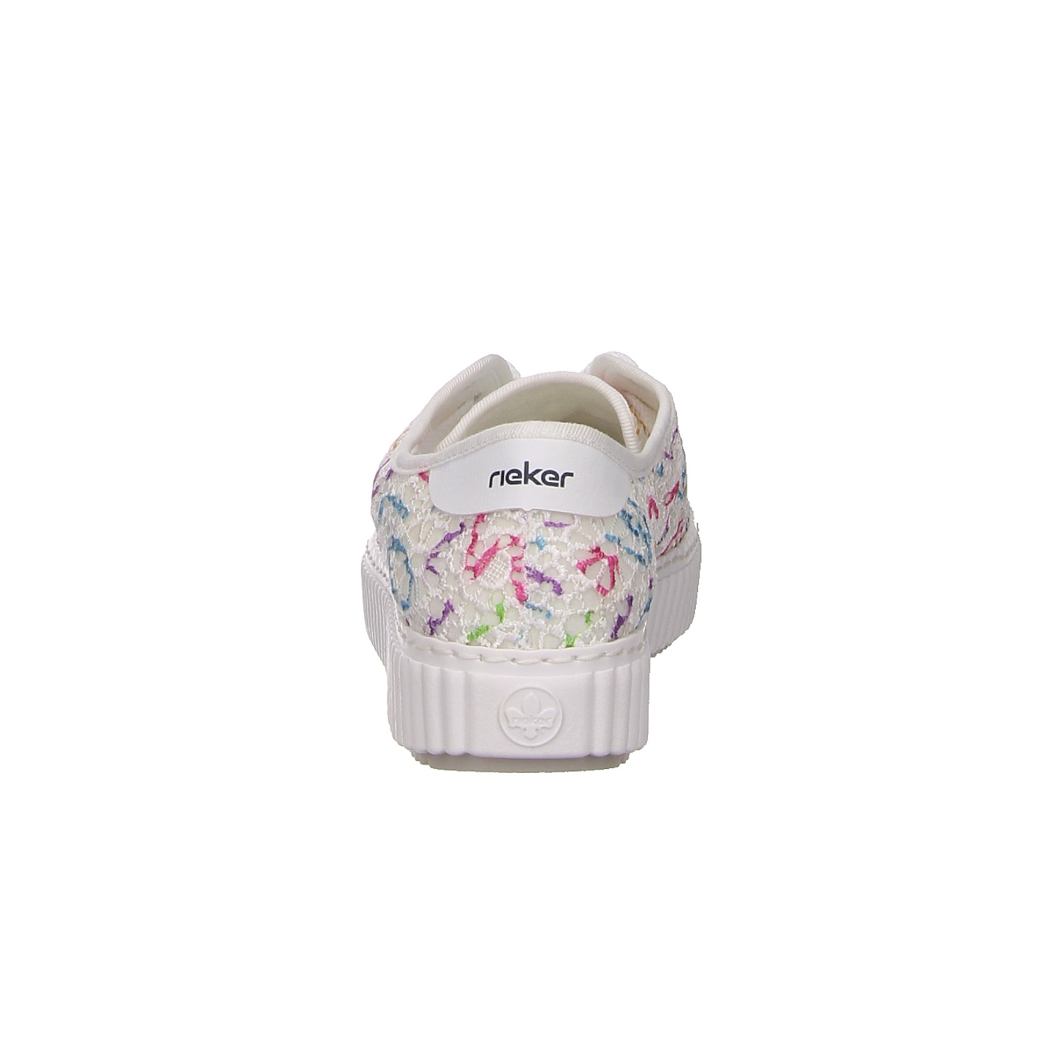 Rieker Schnürhalbschuh weiß weiss/weiss kombi