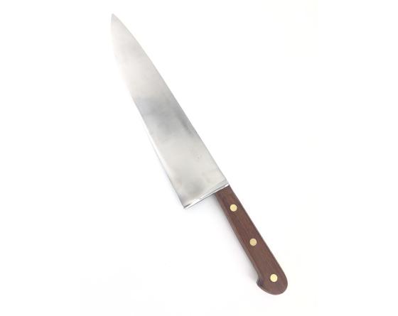 Cuisine 30 cm Canadienne - CARBONE - Manche BOIS Couteaux de cuisine professionnel