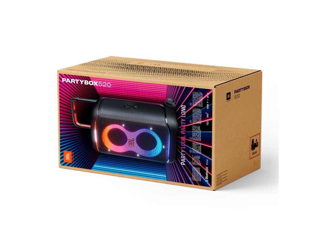 COLUNA PORTATIL JBL PARTYBOX520 400W