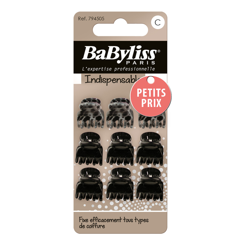 Babyliss Hårklemmer mini - 9 stk