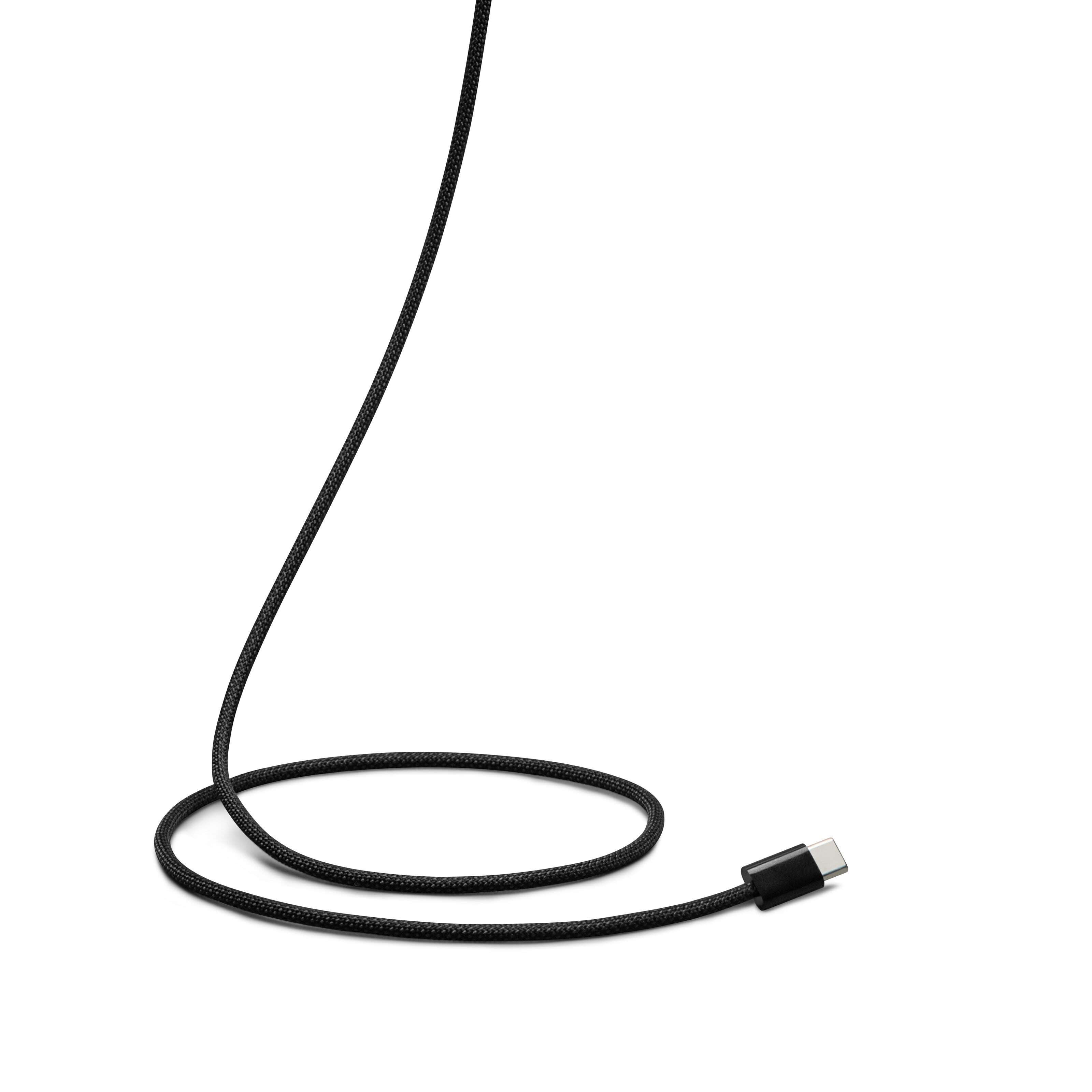 Linocell Flettet USB-C- til USB-C-kabel 240W Svart 1 m