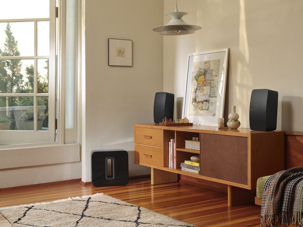 Sonos - Five Wireless Multiroom Speaker Black(Gen3)