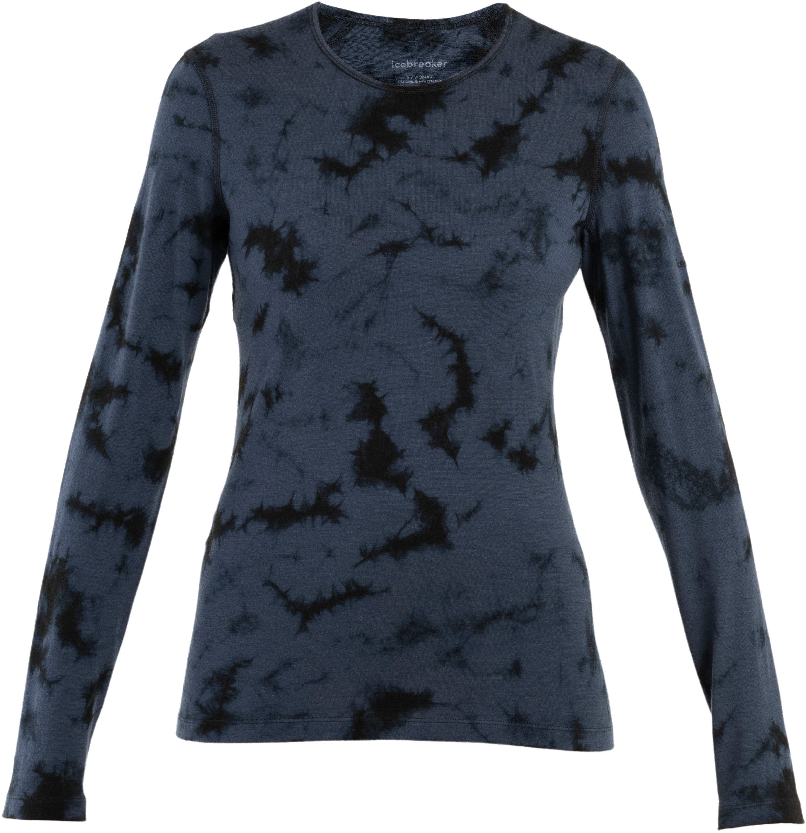 W Merino 200 Oasis LS Crewe Cloud Dye