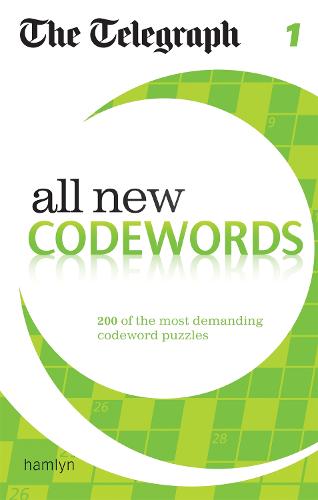 The Telegraph: All New Codewords 1 - The Telegraph Puzzle Books (Paperback)
