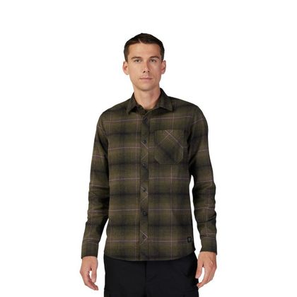 Chemise Fox SOURCE FLANNEL - Vert