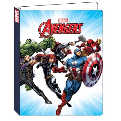 Classeur Avengers - 26 x 31,5 cm - bleu - Bagtrotter