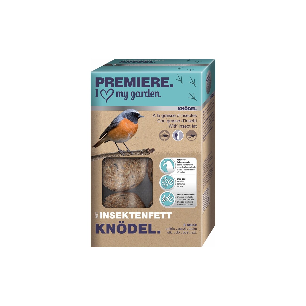 PREMIERE Knödel mit Insektenfett