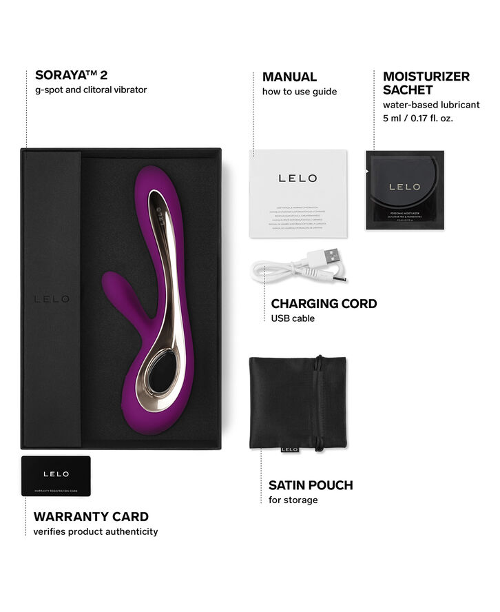 LELO Soraya 2 Rabbit Vibrator