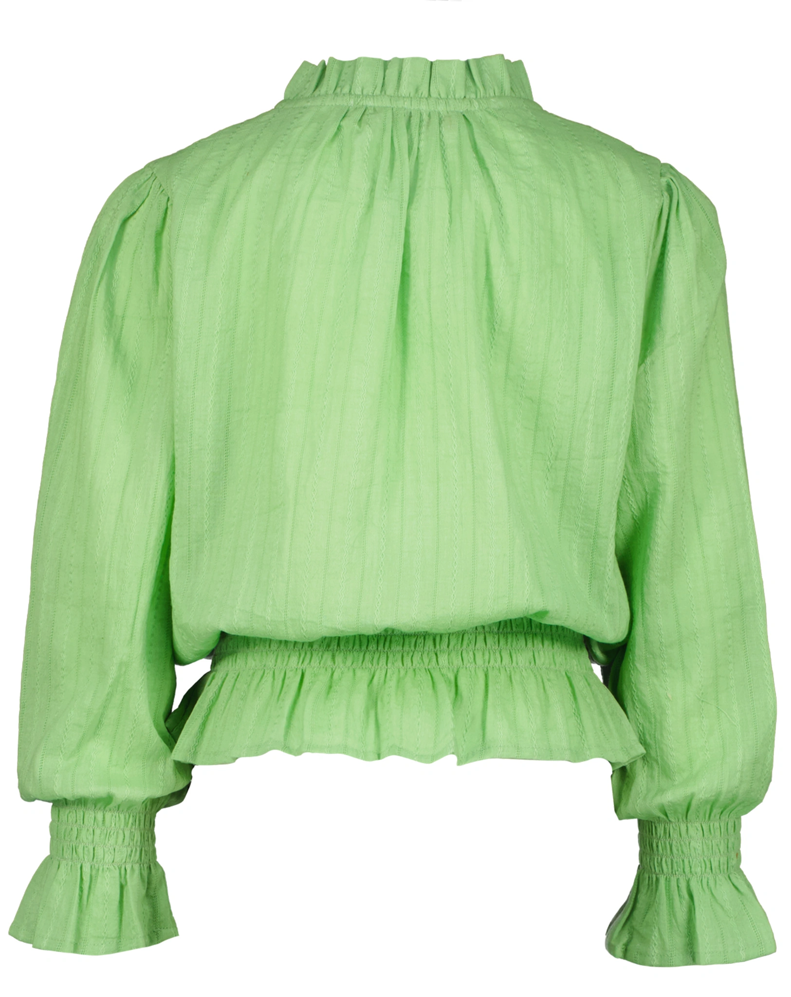 Langarm-Bluse LANA in pea green