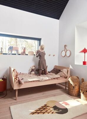 OYOY Bear & Rabbit Oppbevaringskurv 2-pack, Nature