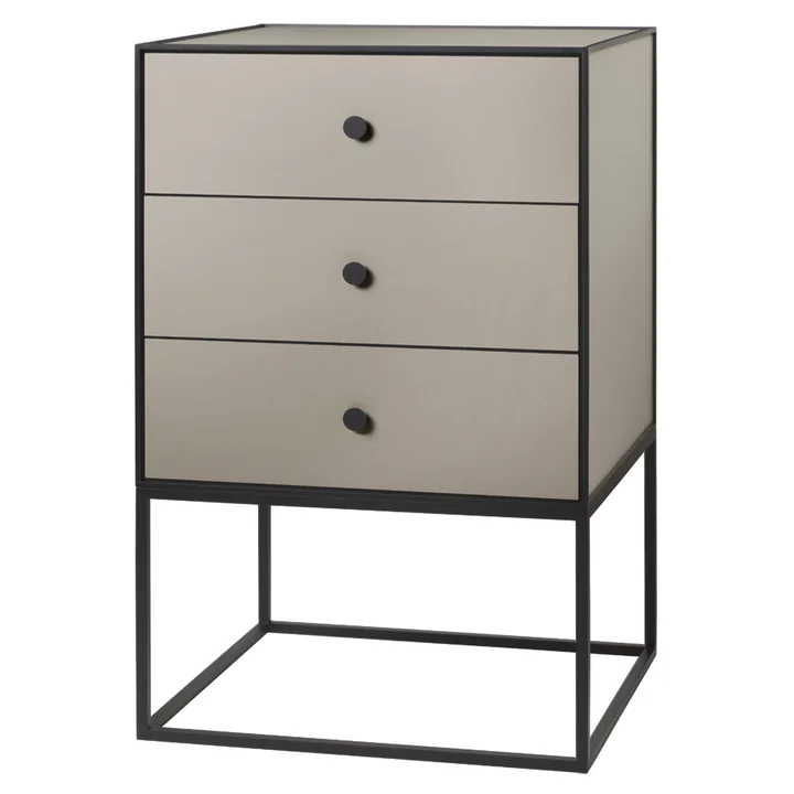 Audo - Frame Sideboard 49 (inkl. 3 Schubladen), sand