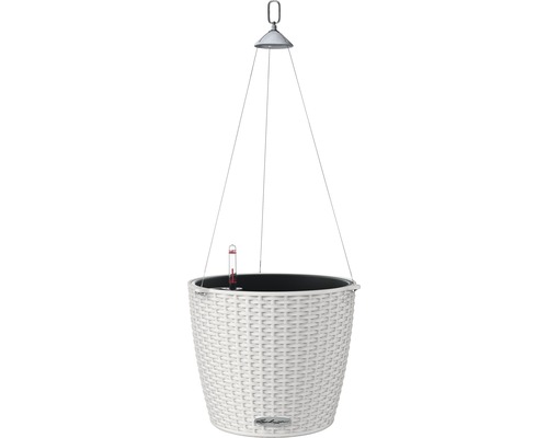 Lechuza Nido Cottage hangpot 27 x 27 x 23 cm lichtgrijs