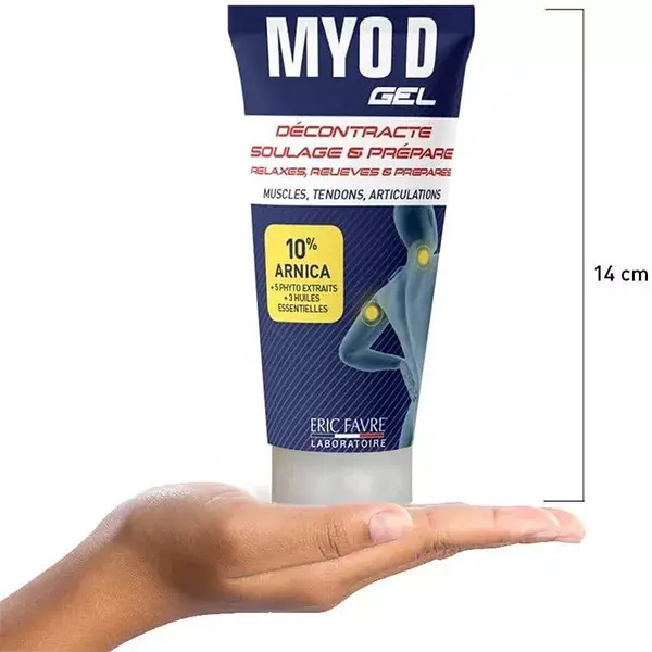 Eric Favre Gel para Conforto Articular e Relaxamento Muscular Myo D Sport 100ml