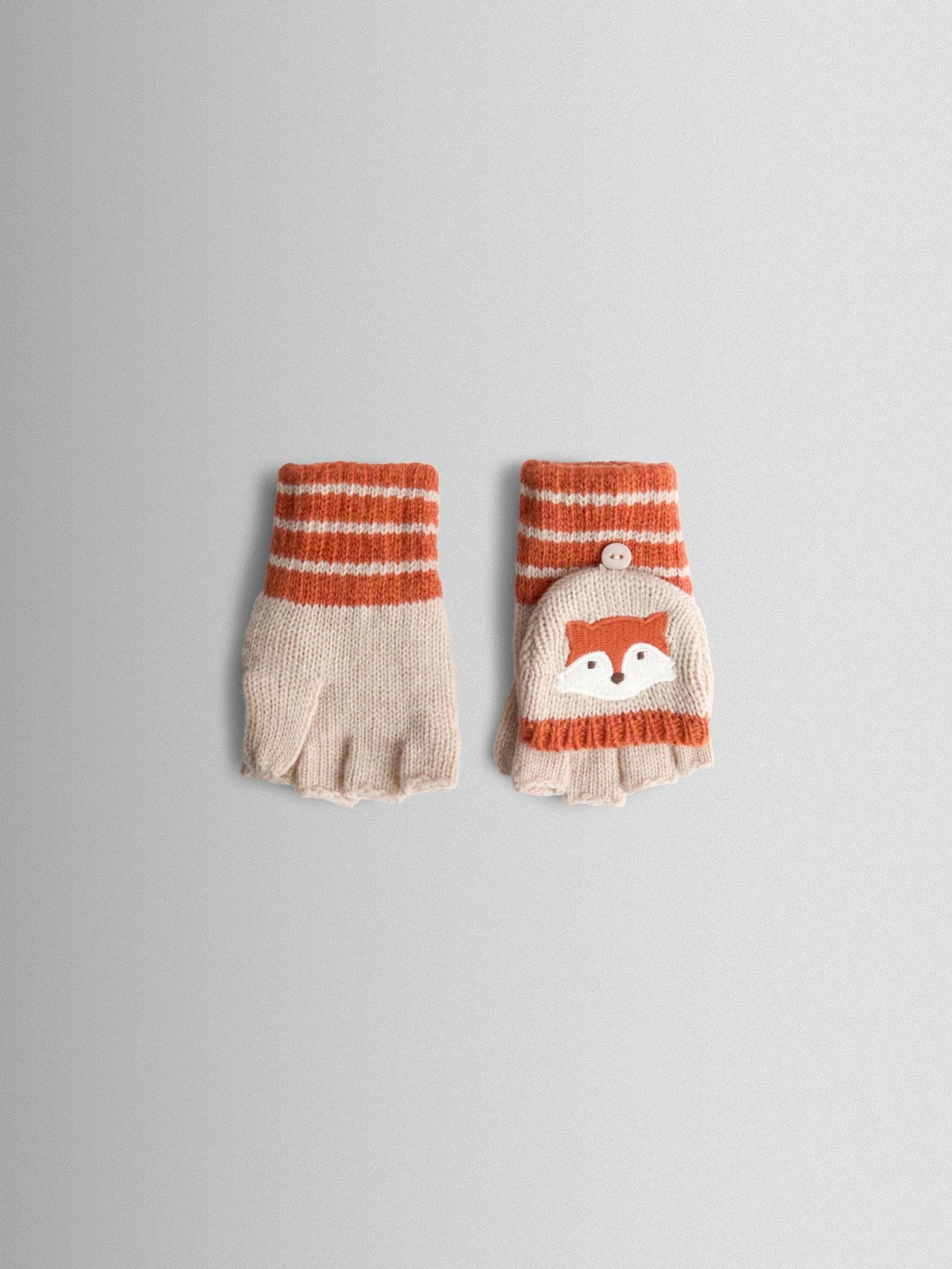 Natuurlijk - JoJo Maman Bébé handschoenen met opdruk