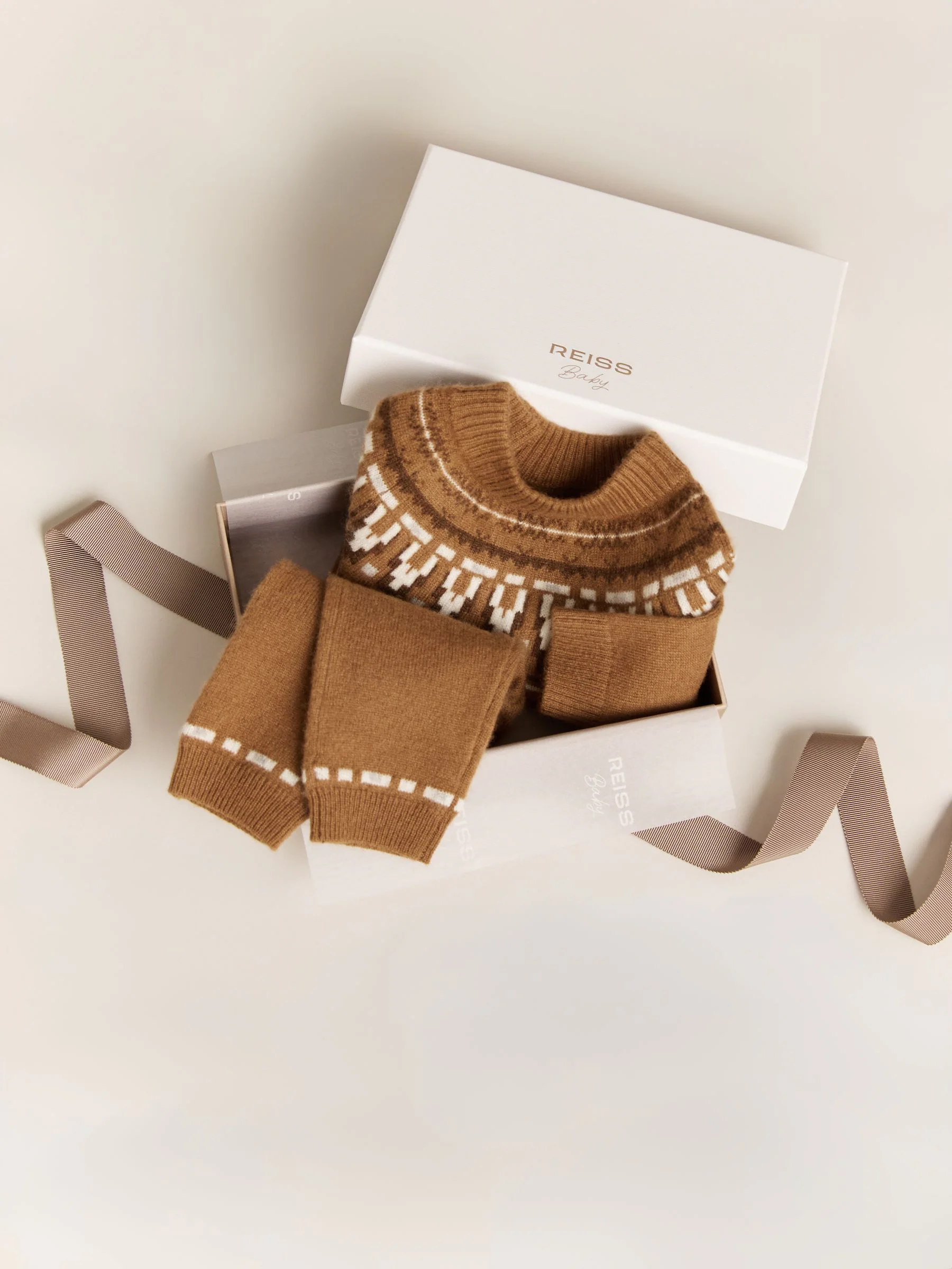 Reiss Farley 100% Cashmere Jumper and Leggings Set