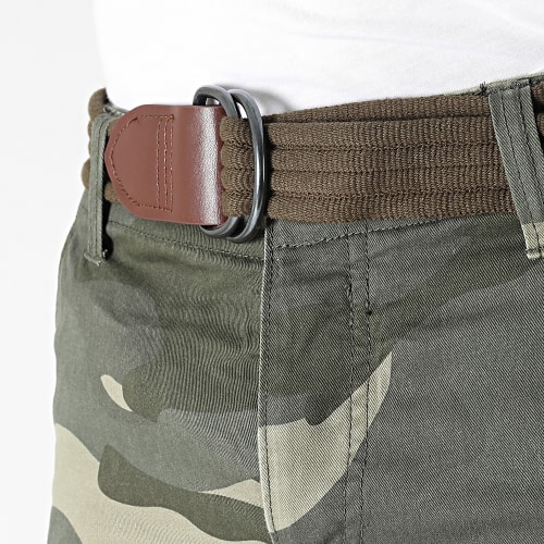 Short Cargo Camouflage H70022Y62147K Vert Kaki