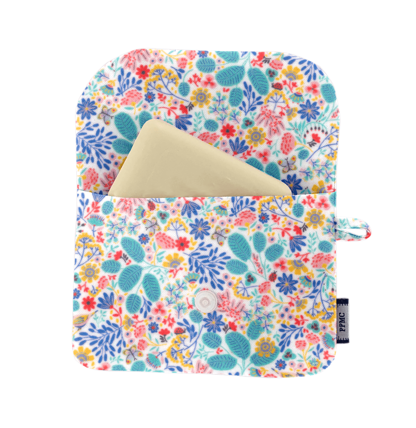Pochette Savon Champêtre Bleuté