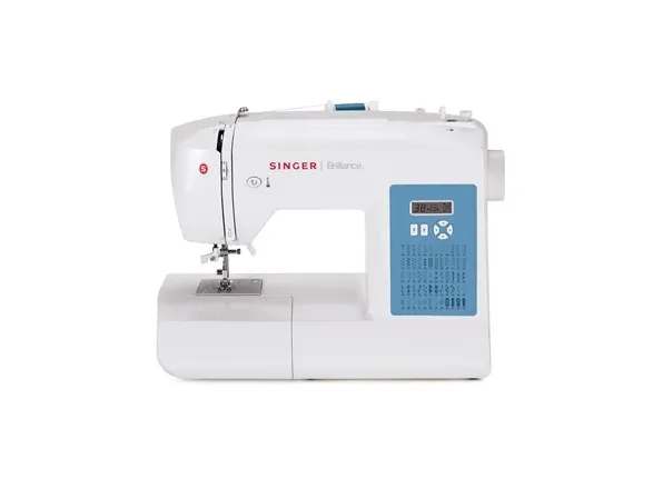 Singer Brilliance 6160 - Symaskine - 60 søm - 4 et-trins knaphuller - LCD display