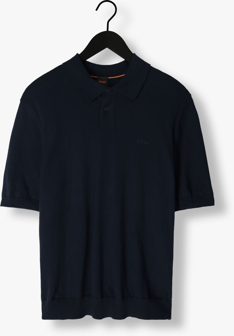 BOSS donkerblauwe boss polo asac_p