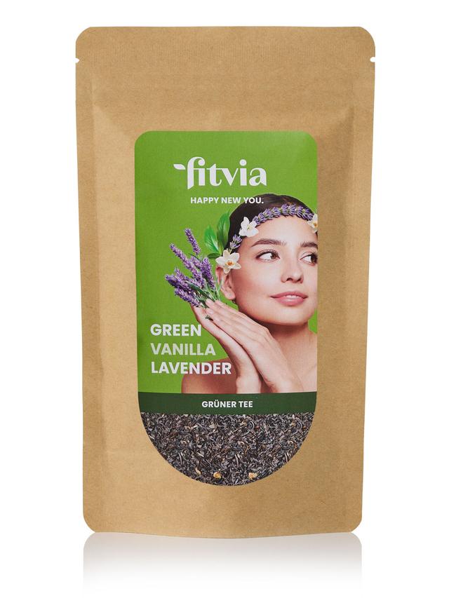 Grüner Tee Lavendel-Vanille, lose, 3er-Set