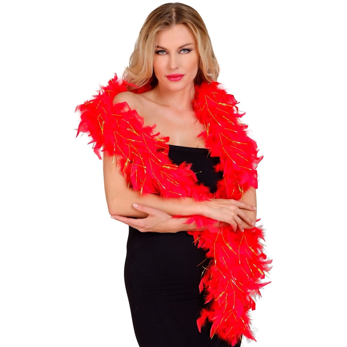 Rood Gouden Boa 1,8m