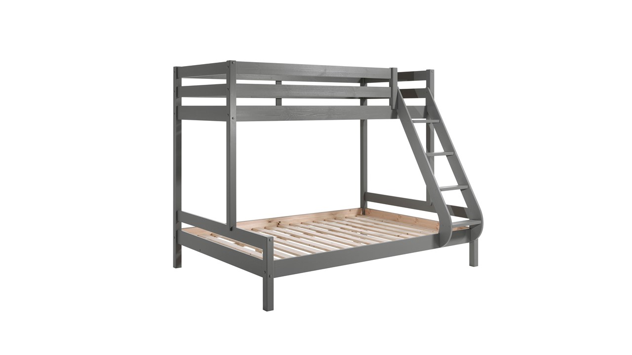 Stapelbed Pino Martin grijs