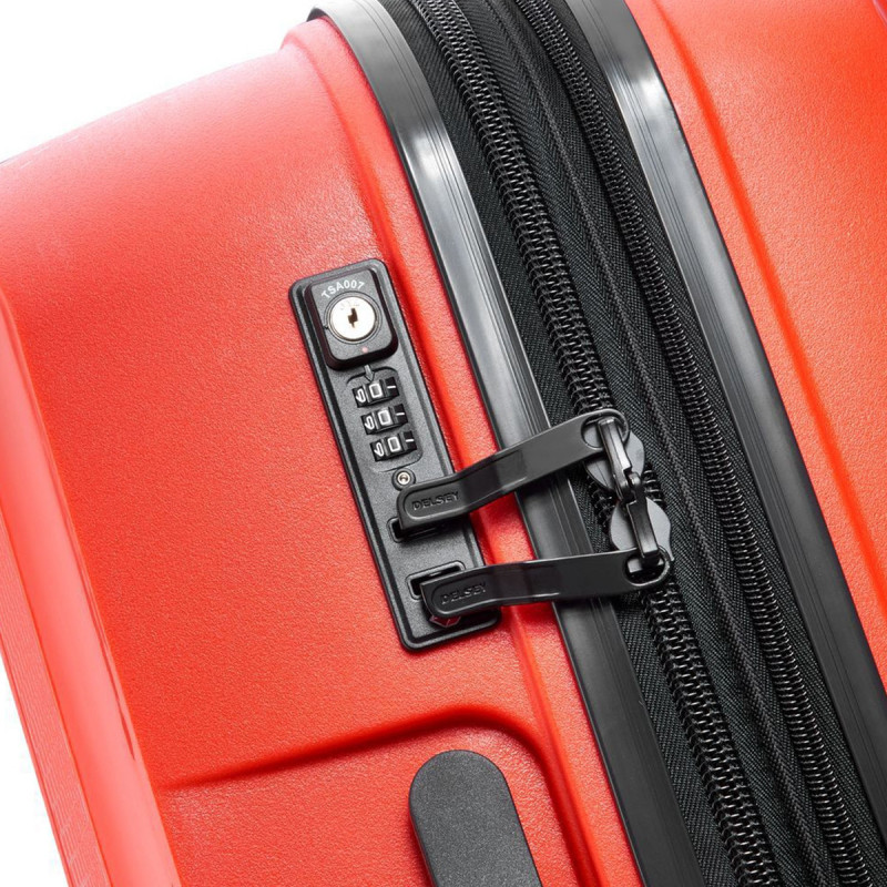 Valise rigide Belmont Plus Extensible 70 cm Rouge
