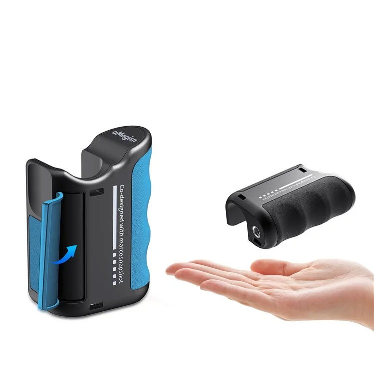 AMAGISN - Street Photography Handle Kameragriff mit Halterung für Insta360 Ace Pro / DJI / GoPro Hero Series - Schwarz