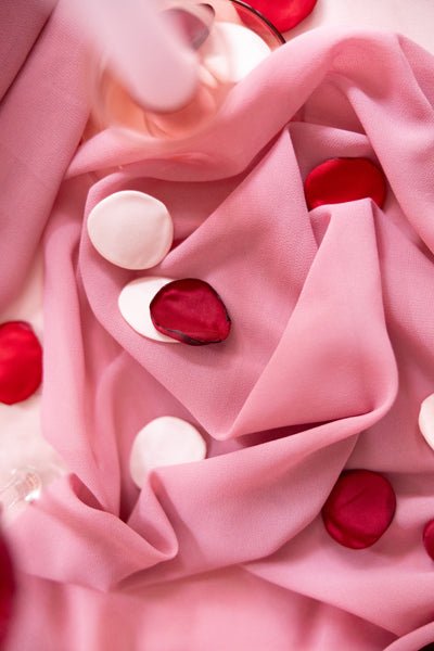 Roze Rozenblaadjes 100st