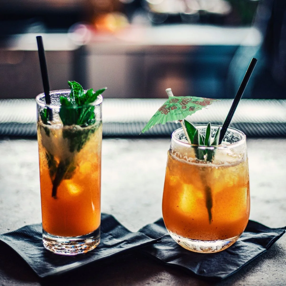 2 Lots de 20 mini parasols pour cocktail Fackelmann