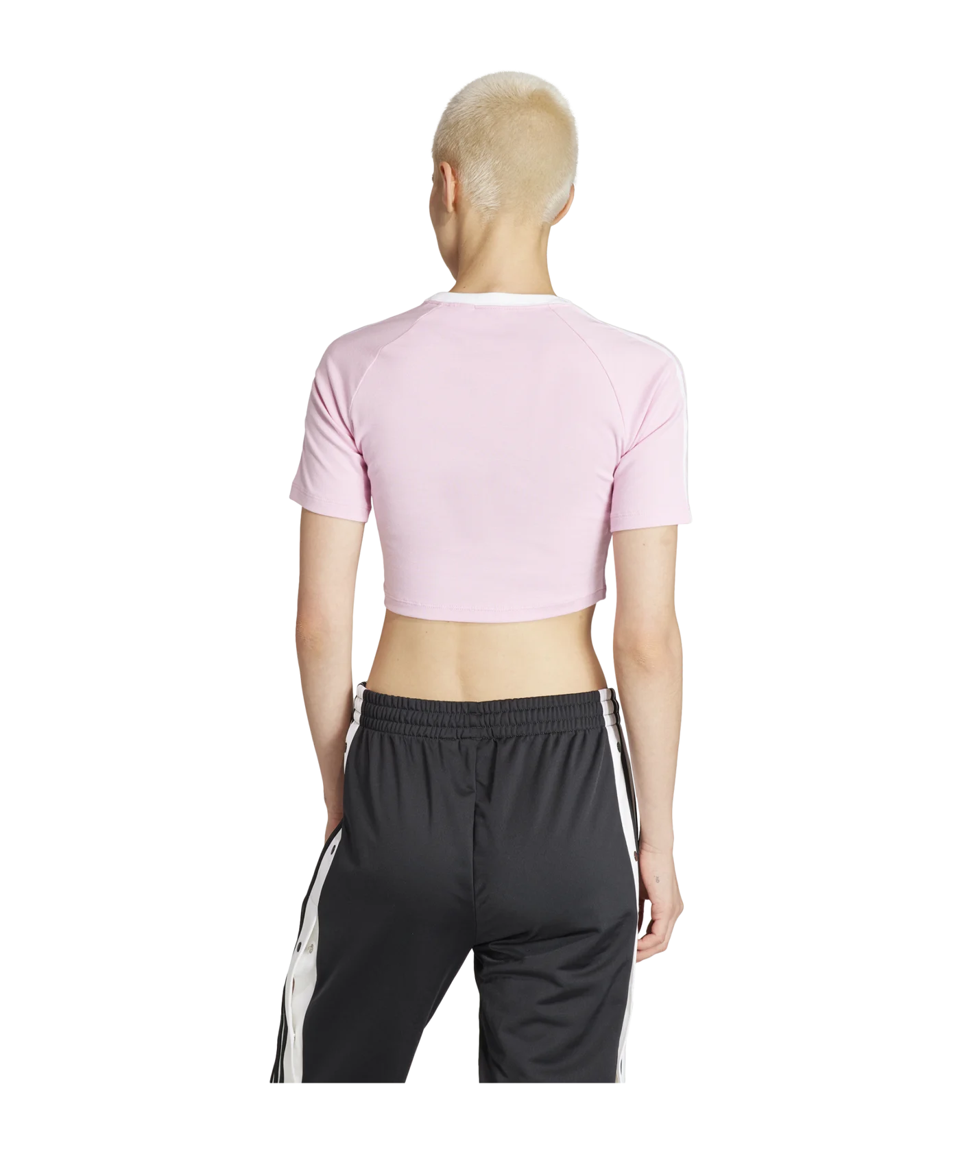 adidas Originals 3-Stripes Baby T-Shirt Damen Pink