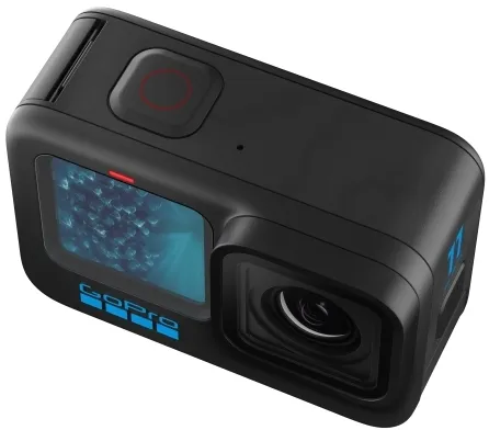GoPro® | HERO11 Black - Action-kamera - 27 MP - 5.3K / 60 fps - 27 MP - trådløst netværk - undervands op til 10 m - sort