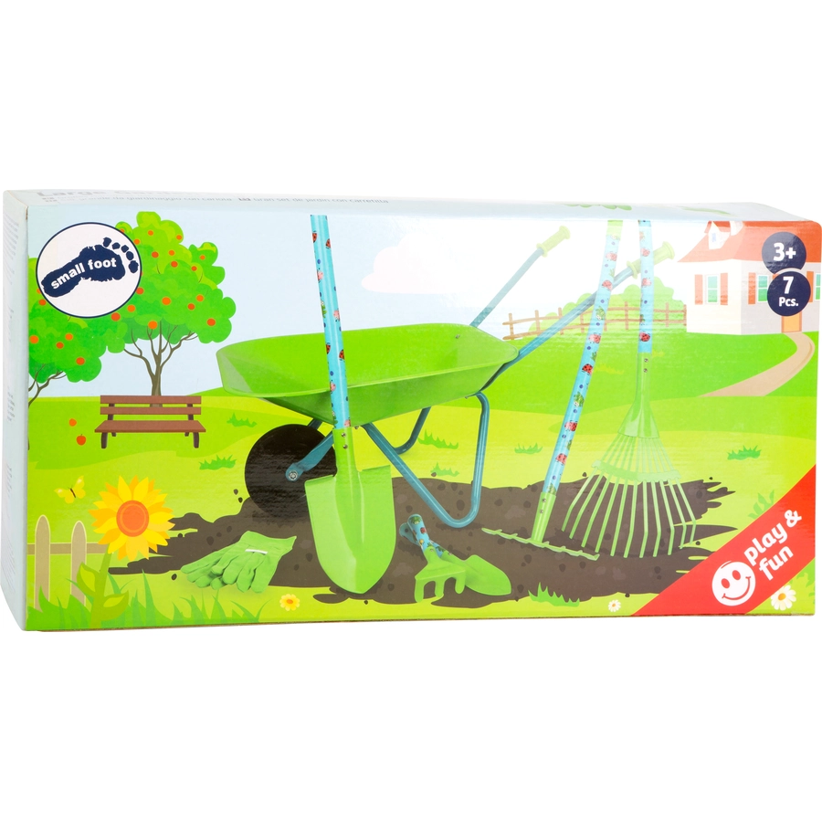 small foot® Großes Gartenset mit Schubkarre