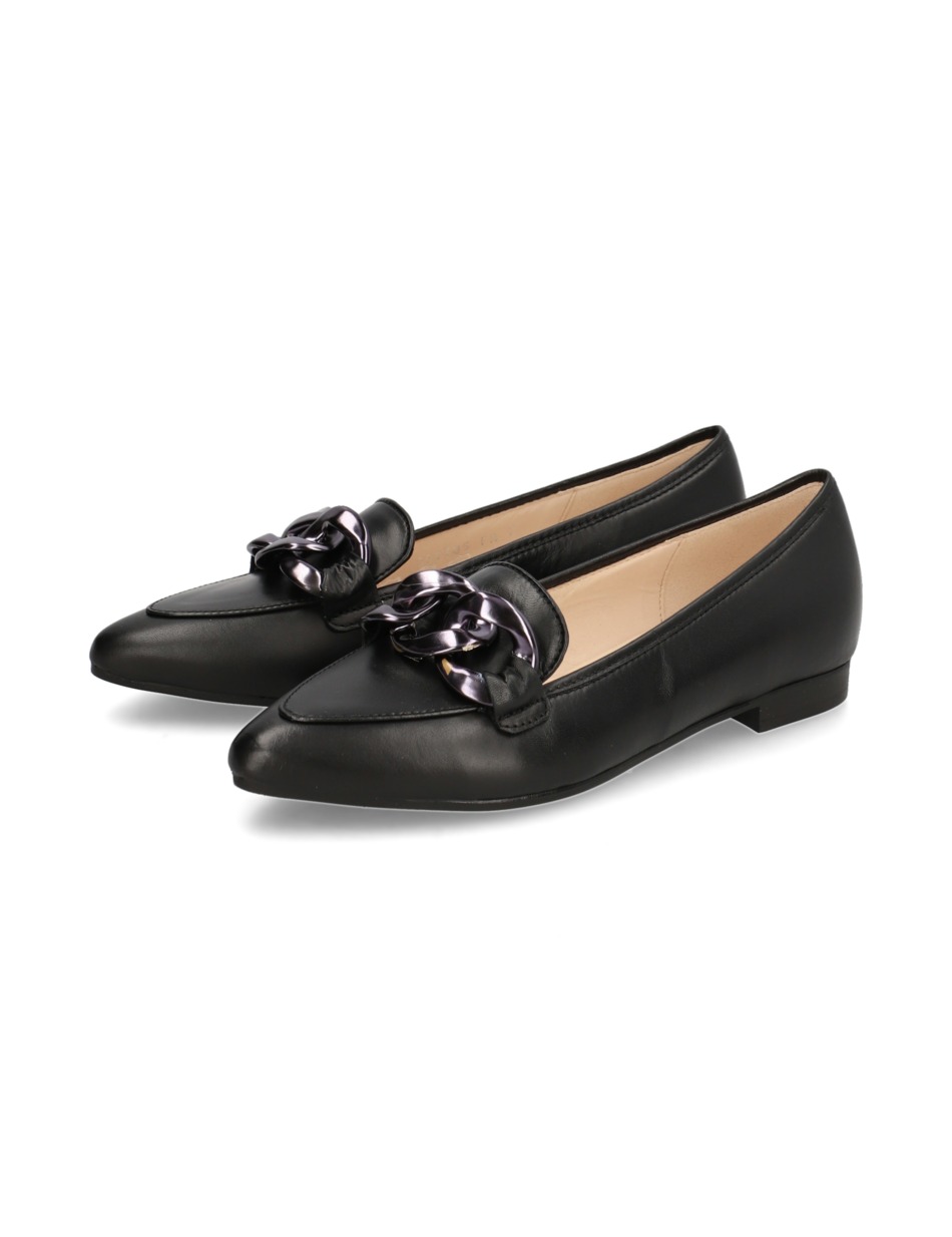 Glattleder Slipper klassisch