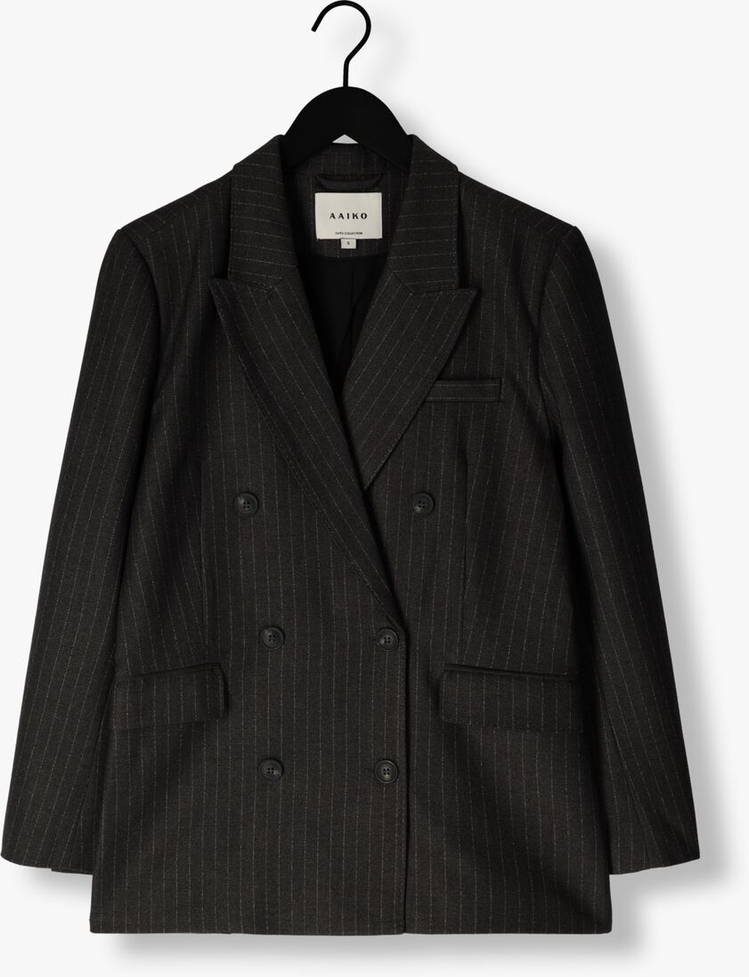 zwarte aaiko blazer heidy pinstripe vis 548