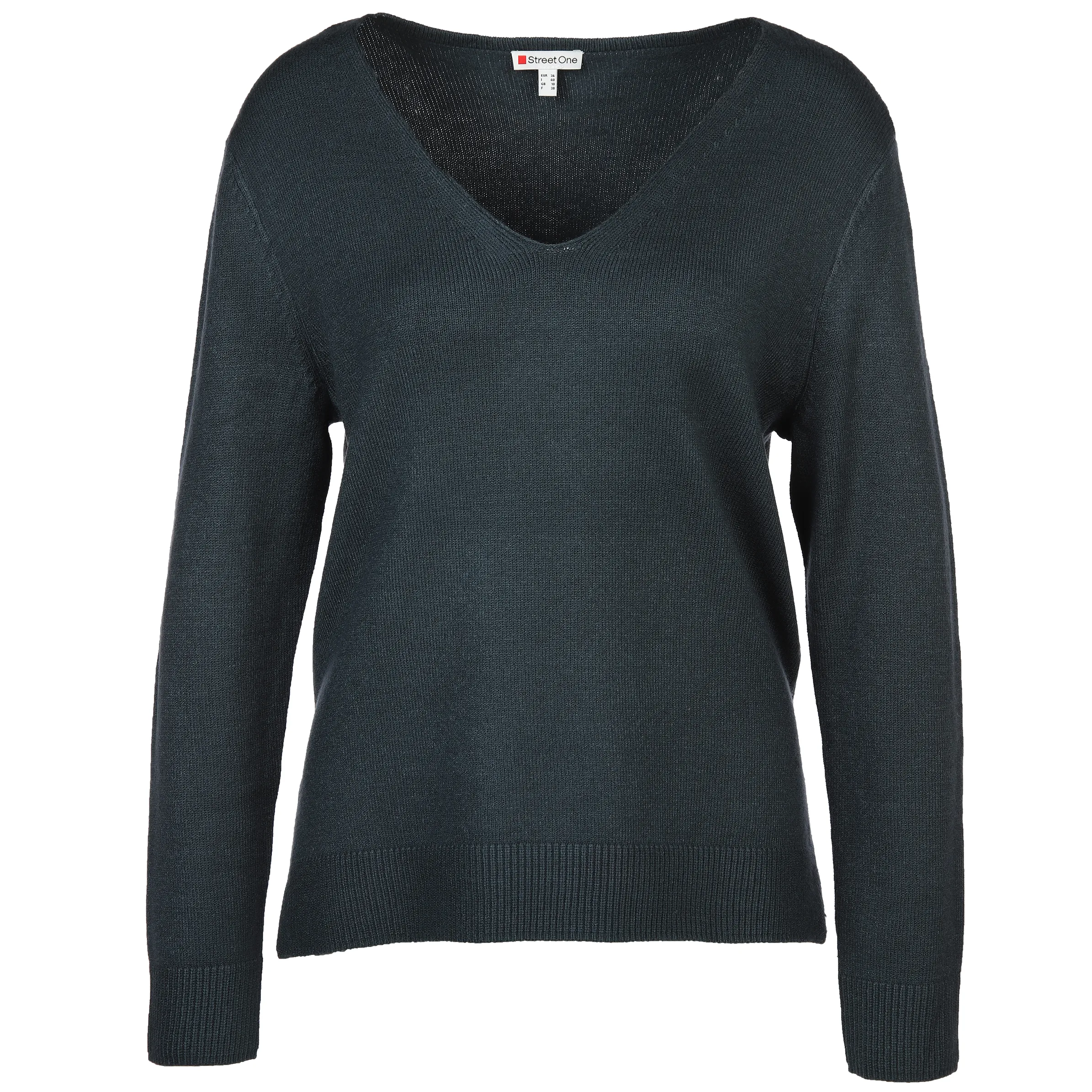 Damen Flauschshirt in melierter Optik