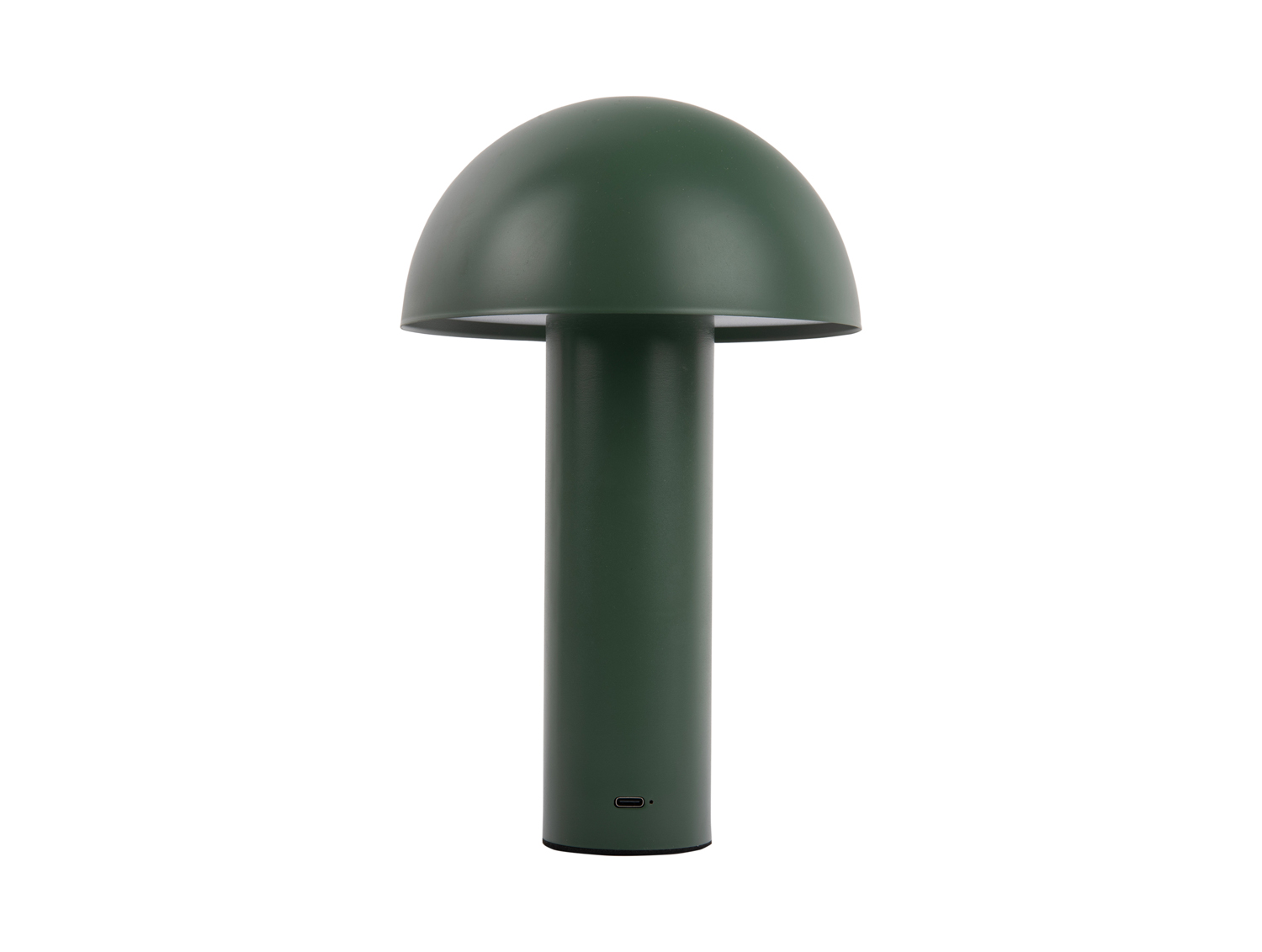 Table lamp Fuego LED iron matt jungle green