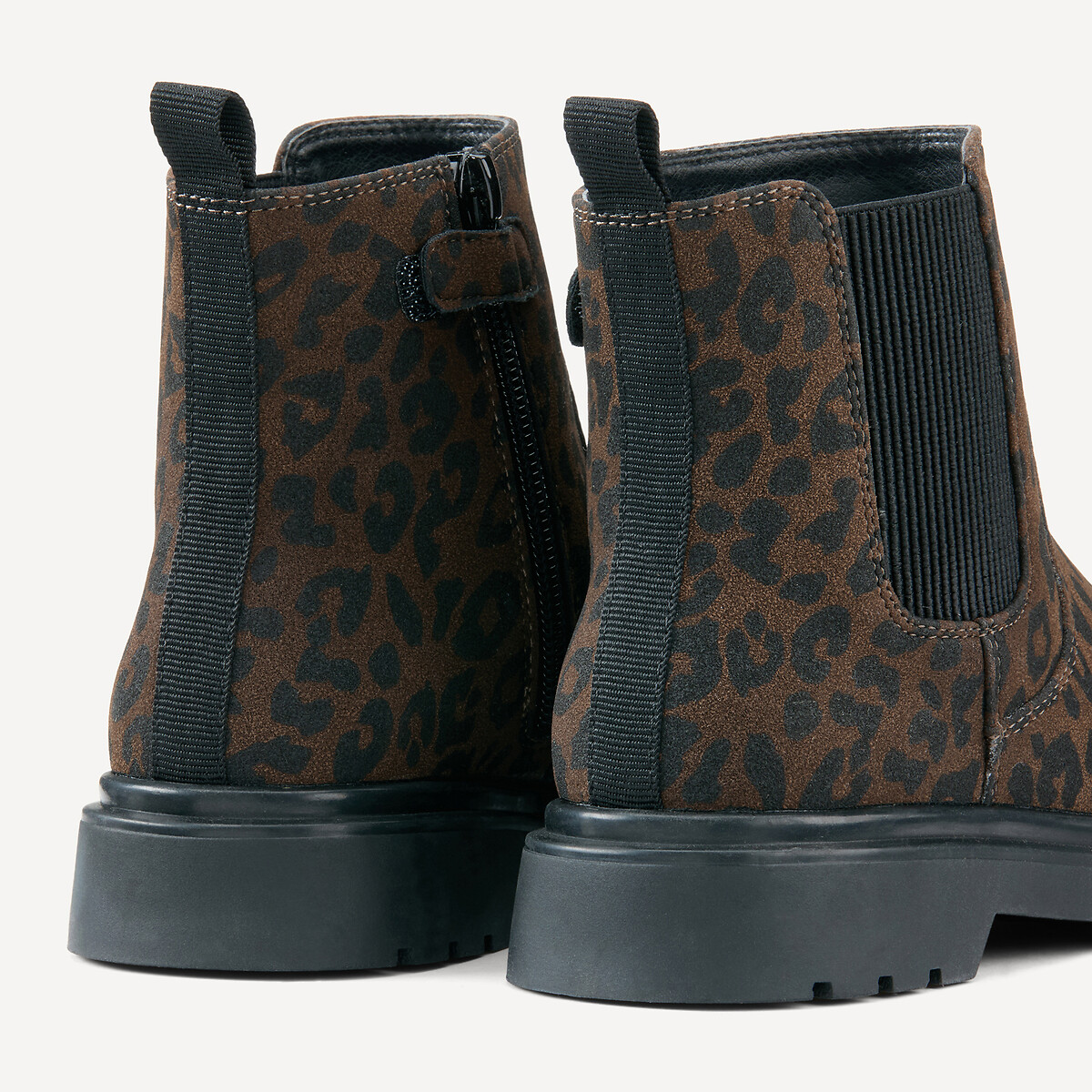 COLEÇÕES LA REDOUTE<br>Botas Leopard Chelsea