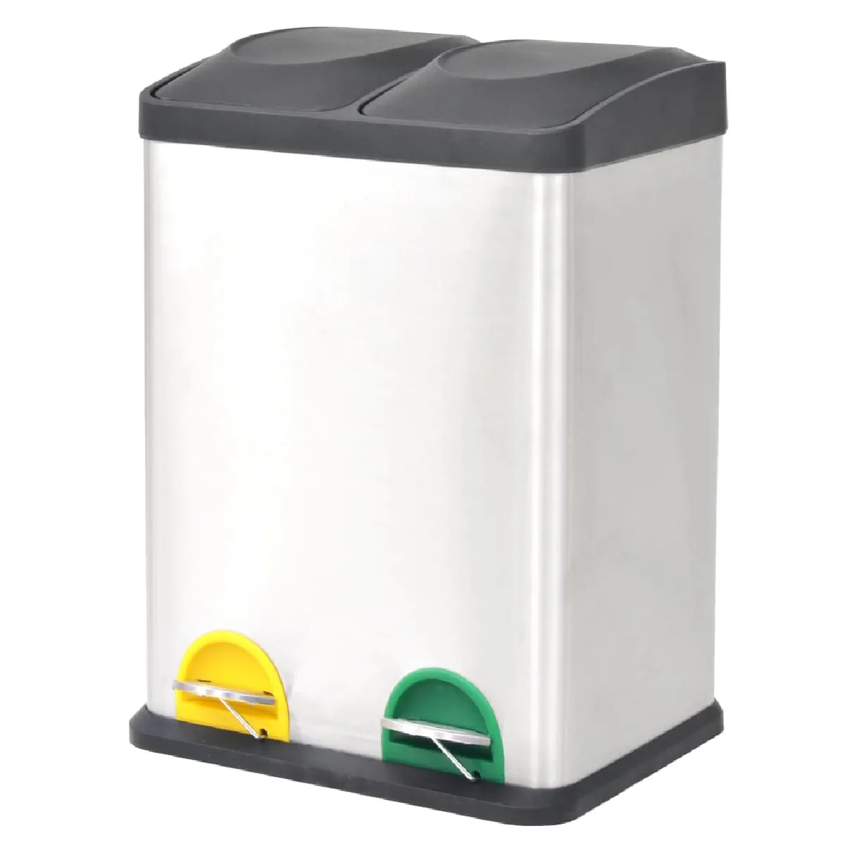 vidaXL Poubelle de recyclage - 36 L