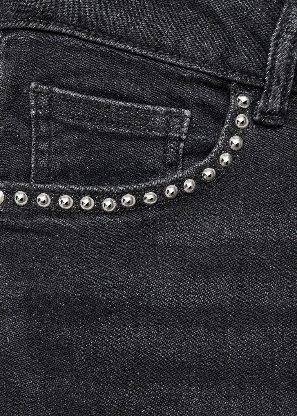 MANGO TEEN straight leg jeans grijs