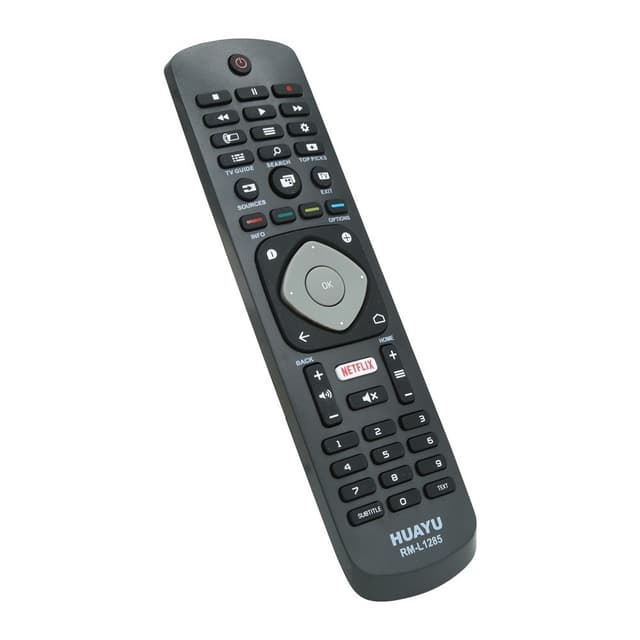 HUAYU TV fjernbetjening Erstatning til RM-L1285 Philips LCD LED