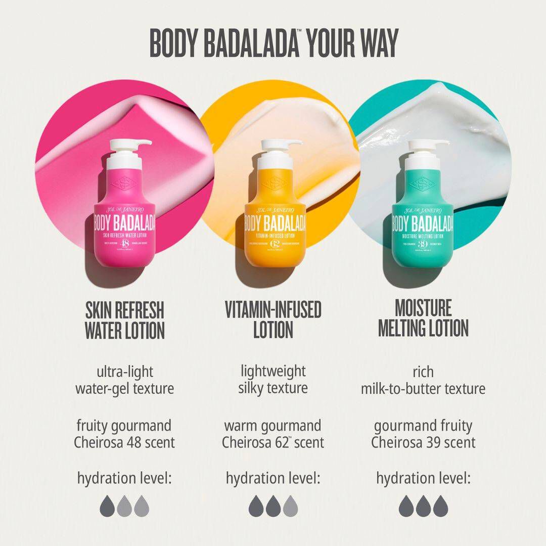 Badalada Body Badalada™ – Water Lotion 48 - 400ml